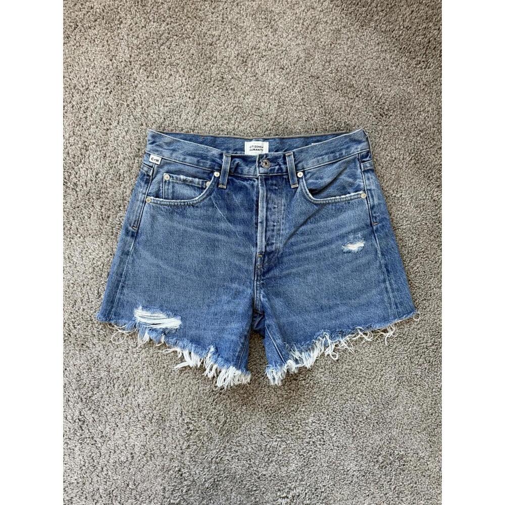 Citizens of‎ Humanity Frieda Women’s Sz 26 Denim Cut-off Jean Shorts